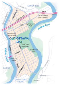 Old Ottawa East Map