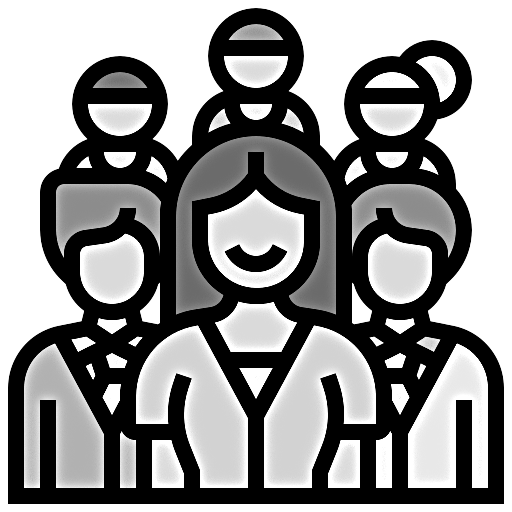 Memebrship icon - diverse group of people